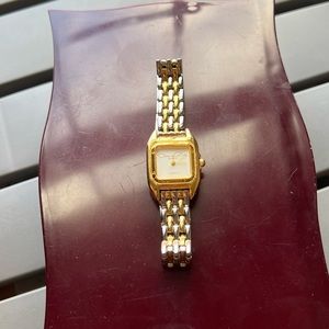 Oscar De La Renta Gold Watch